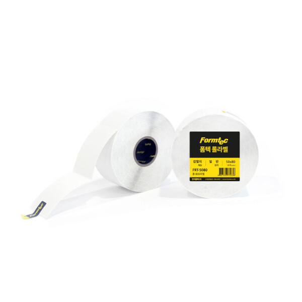 폼샵,폼텍롤라벨 감열지 50x80mm,5080,FRT-5080,FRT5080,폼텍롤라벨,감열지,50x80mm,폼텍롤라벨감열지50x80mm,50x80,mm,/,지관,40,800개,50x80mm/지관40mm/800개,205